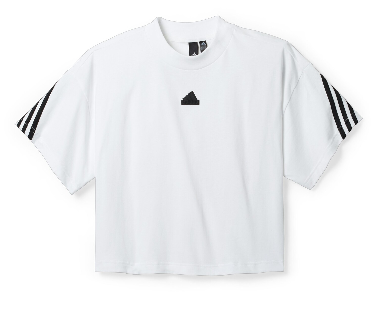 

Футболка с 3 полосками Future Icons — женская adidas, белый