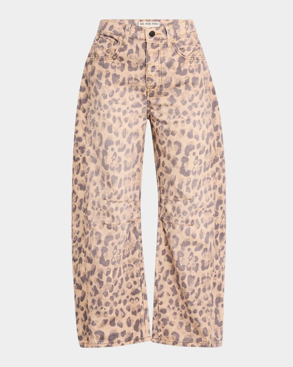 

Джинсы We The Free Good Luck с принтом Barrel Free People, цвет Brown Sugar Combo