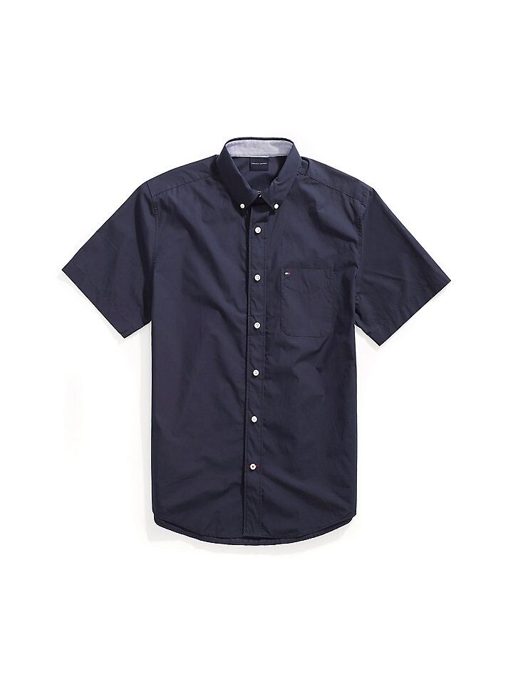 

Рубашка Slim Fit с коротким рукавом Tommy Adaptive