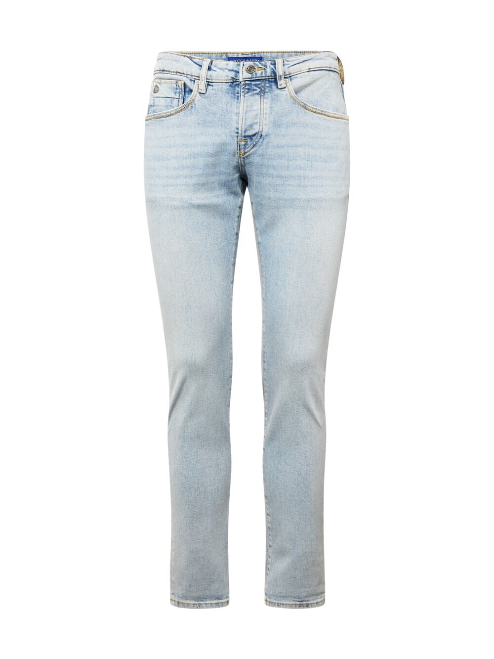 

Джинсы узкого кроя Scotch & Soda Essentials Ralston, светло-синий