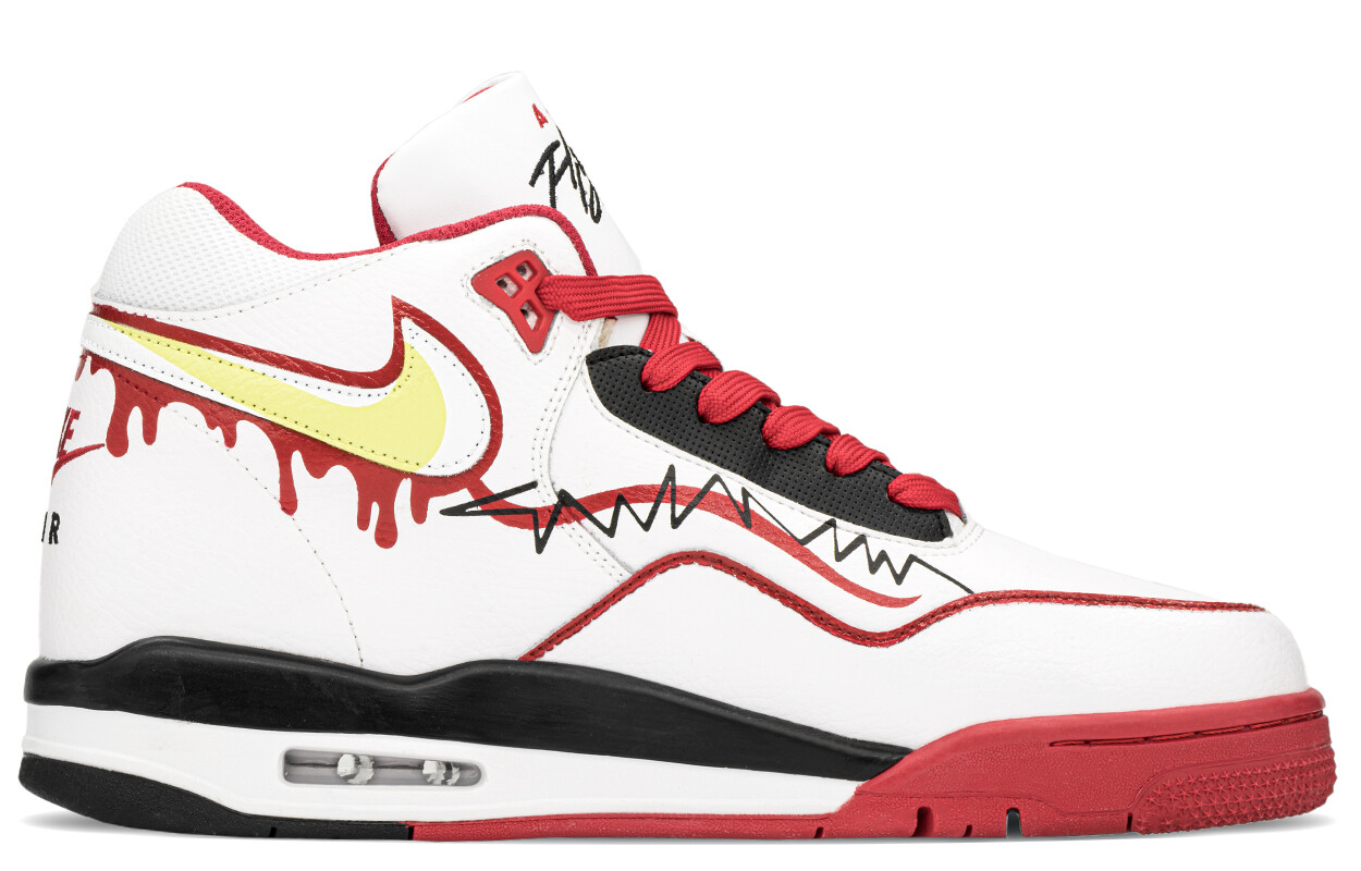 

Винтажные баскетбольные кроссовки Nike Flight Legacy унисекс, Red and White