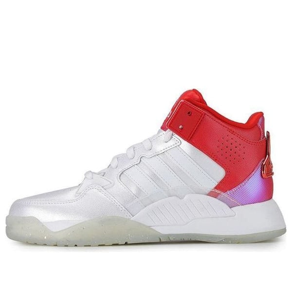 

Кроссовки neo 5th quarter красные Adidas, белый