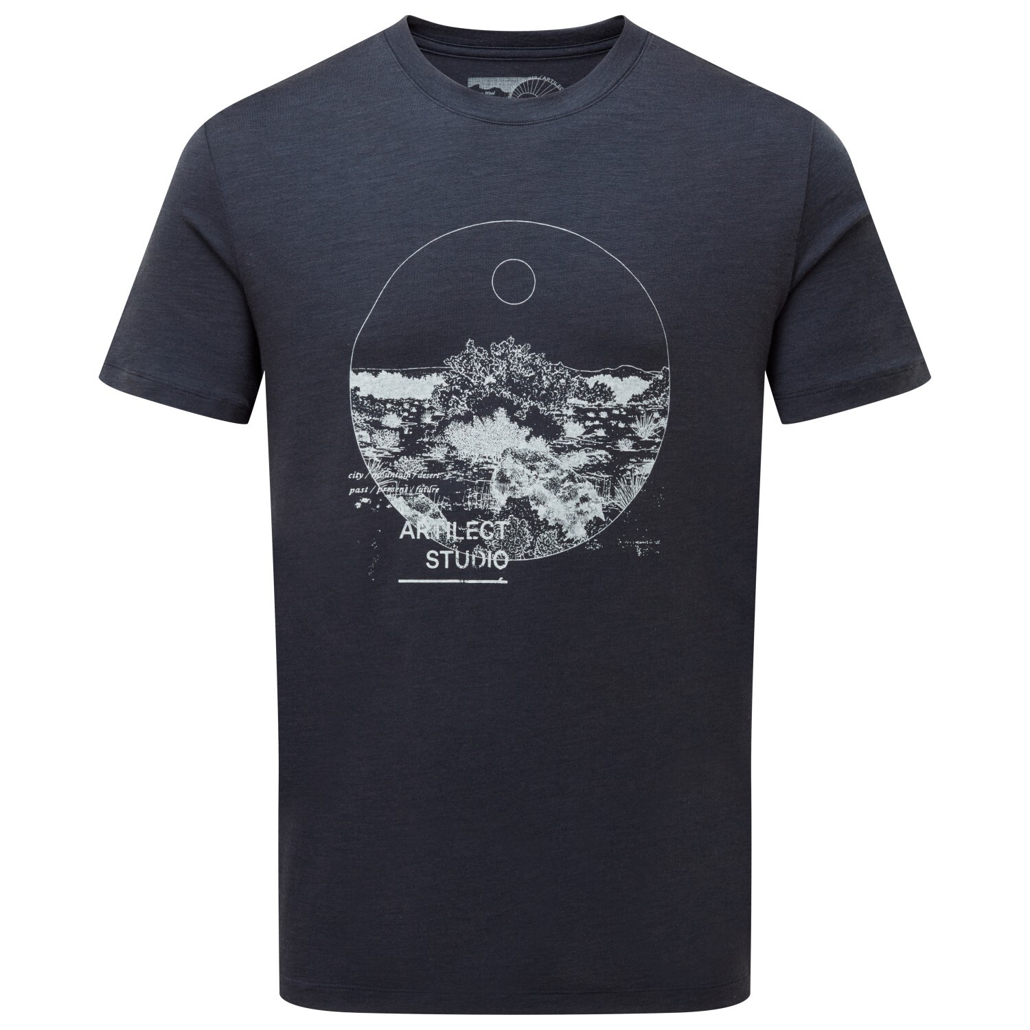

Рубашка из мериноса Artilect Utilitee, цвет Dusk Blue Desert