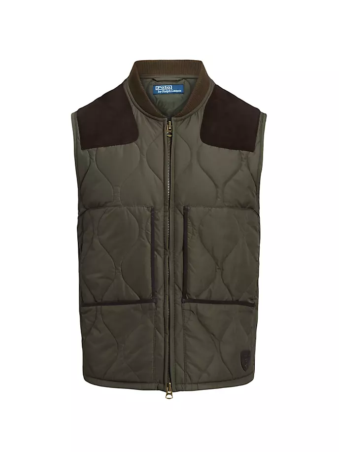 

Стеганый жилет Langley Polo Ralph Lauren, цвет turf olive
