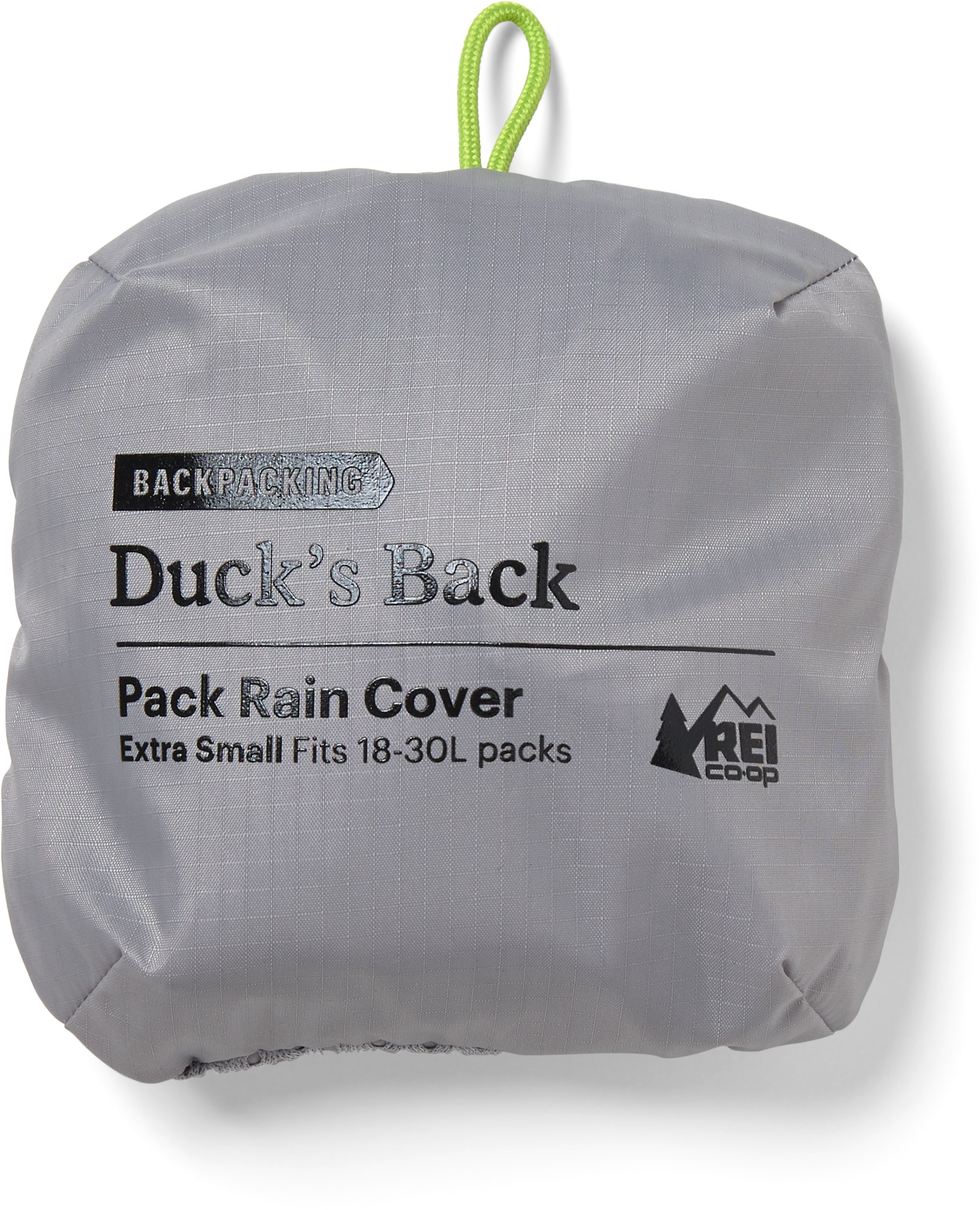 Дождевик Duck's Back - XS REI Co-op, серый
