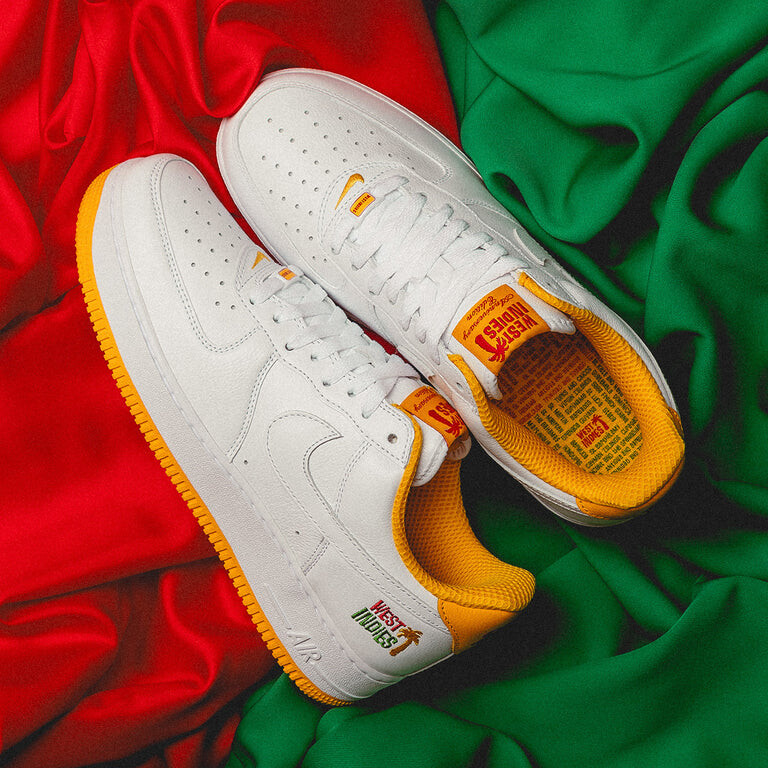 

Кроссовки air force 1 low retro qs *west indies* Nike, белый