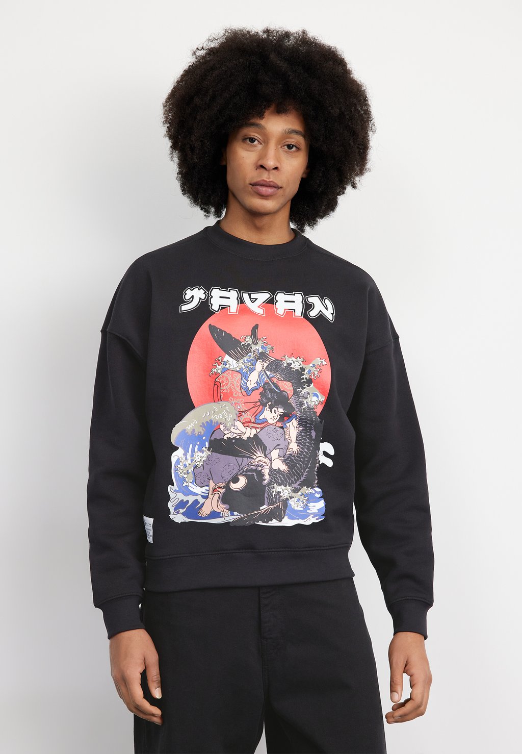 цена Толстовка Japan Warrior Sweater Alpha Industries, черный
