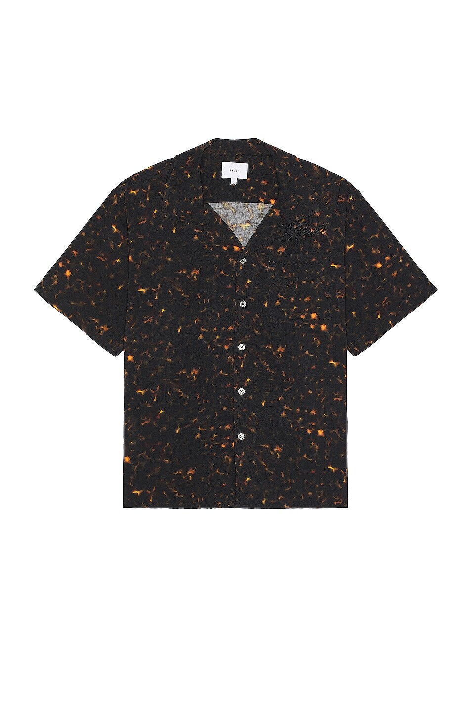 

Рубашка Rhude Tortoise, цвет Black & Multi