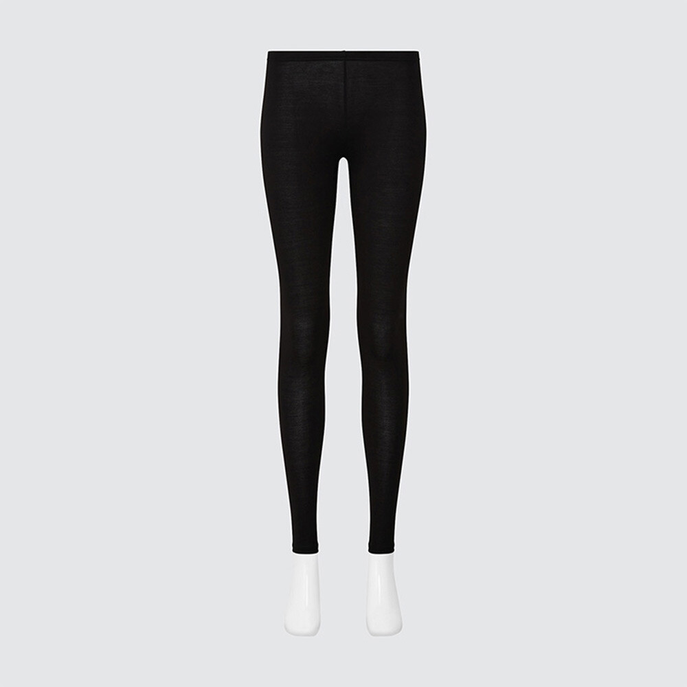 

Колготки Uniqlo Heattech Black Technology теплые и удобные, черный