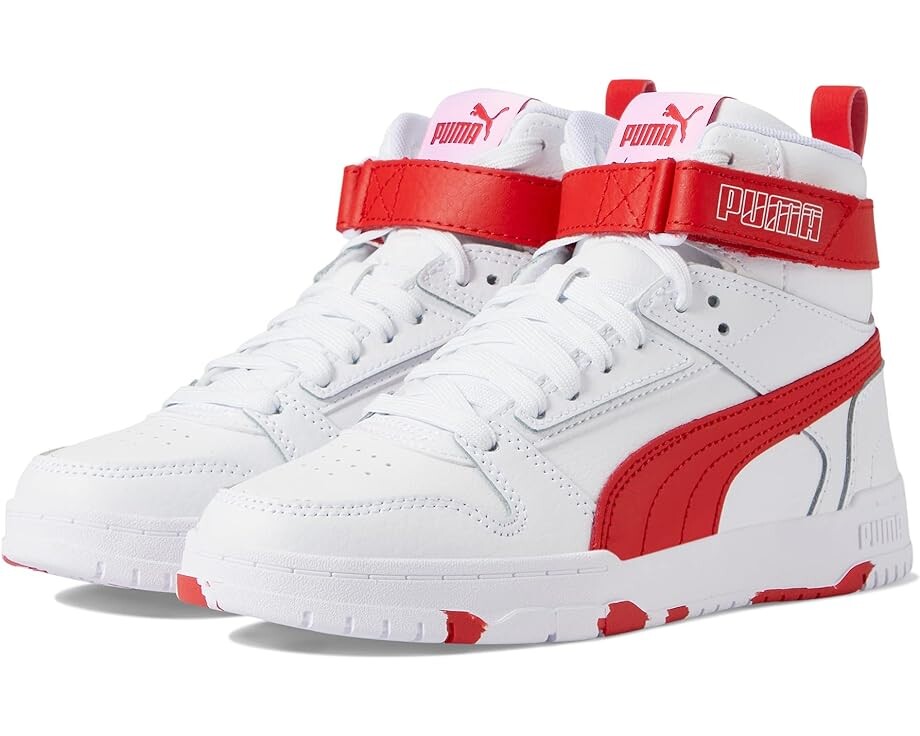 

Кроссовки Puma RBD Game Marble, цвет PUMA White/High-Risk Red
