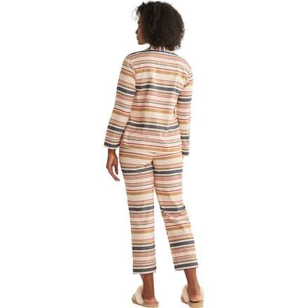 

Полосатый пижамный комплект женский Pendleton, цвет Ivory Scout Stripe