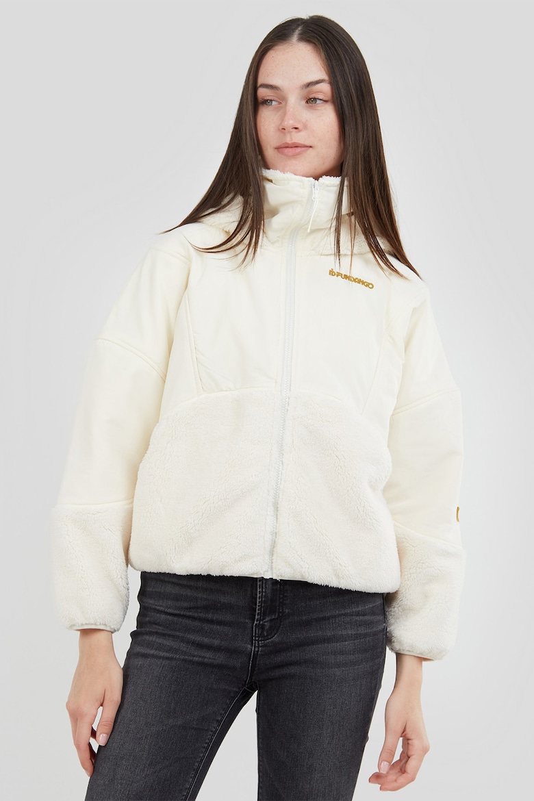 Зимняя куртка Sansa с капюшоном и эко-пухом Fundango, белый