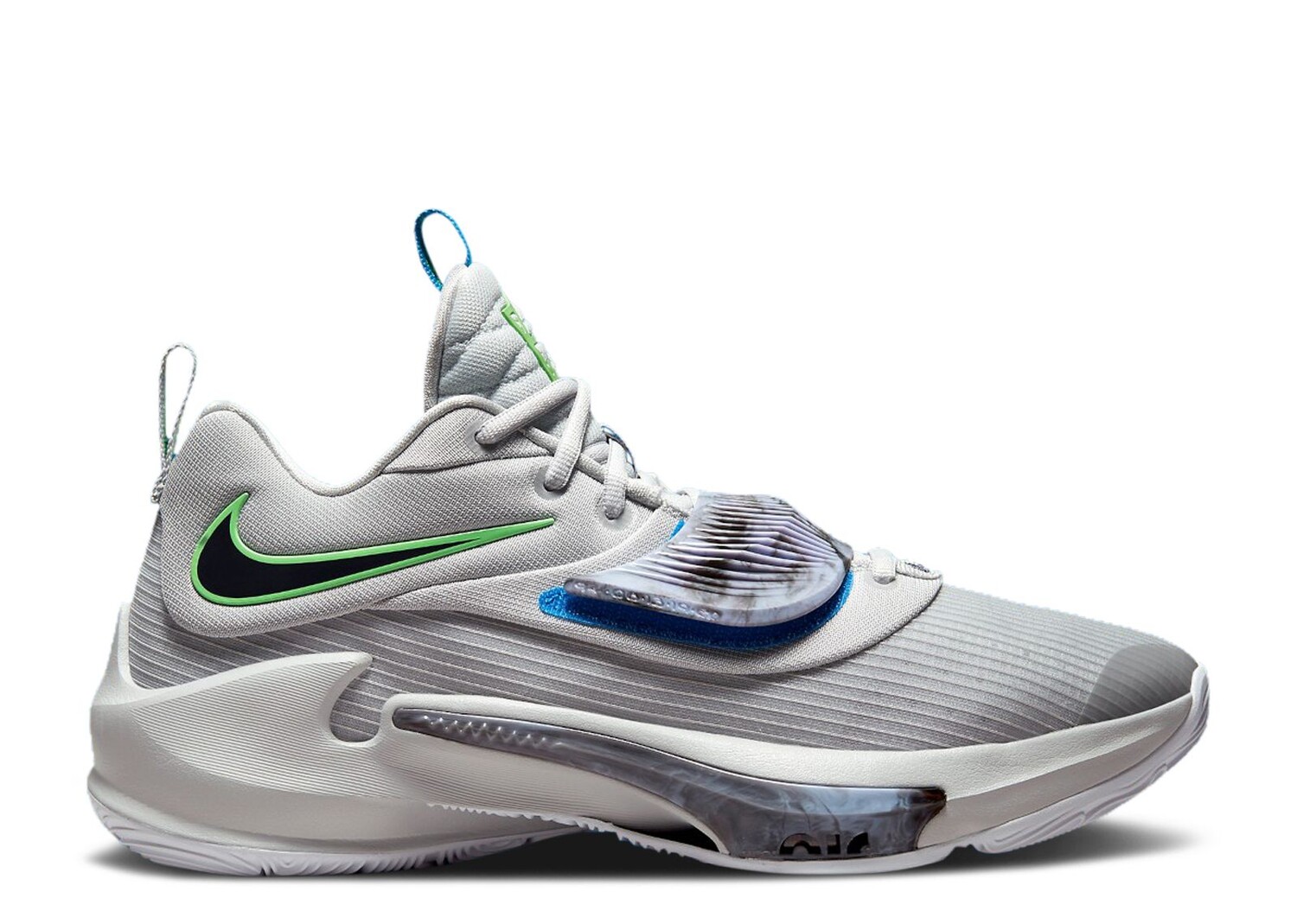 

Кроссовки Nike Zoom Freak 3 'Grey Fog', серый