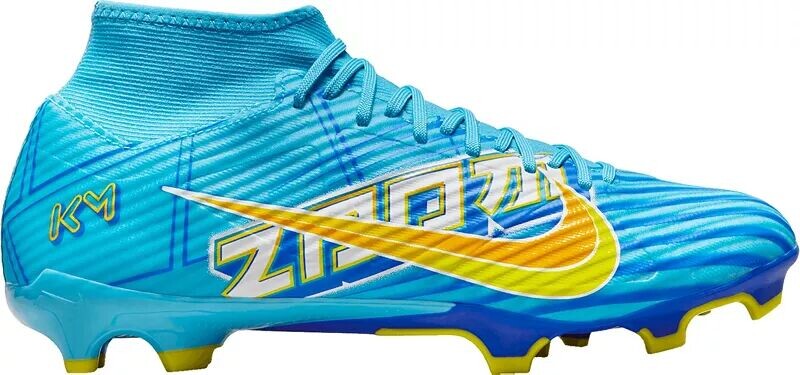 

Футбольные бутсы Nike Mercurial Zoom Superfly 9 Academy KM FG, синий/белый