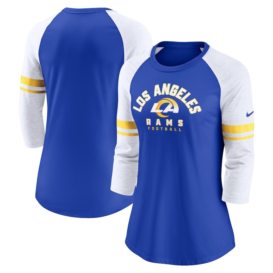 

Футболка с длинным рукавом Nike Los Angeles Rams, роял