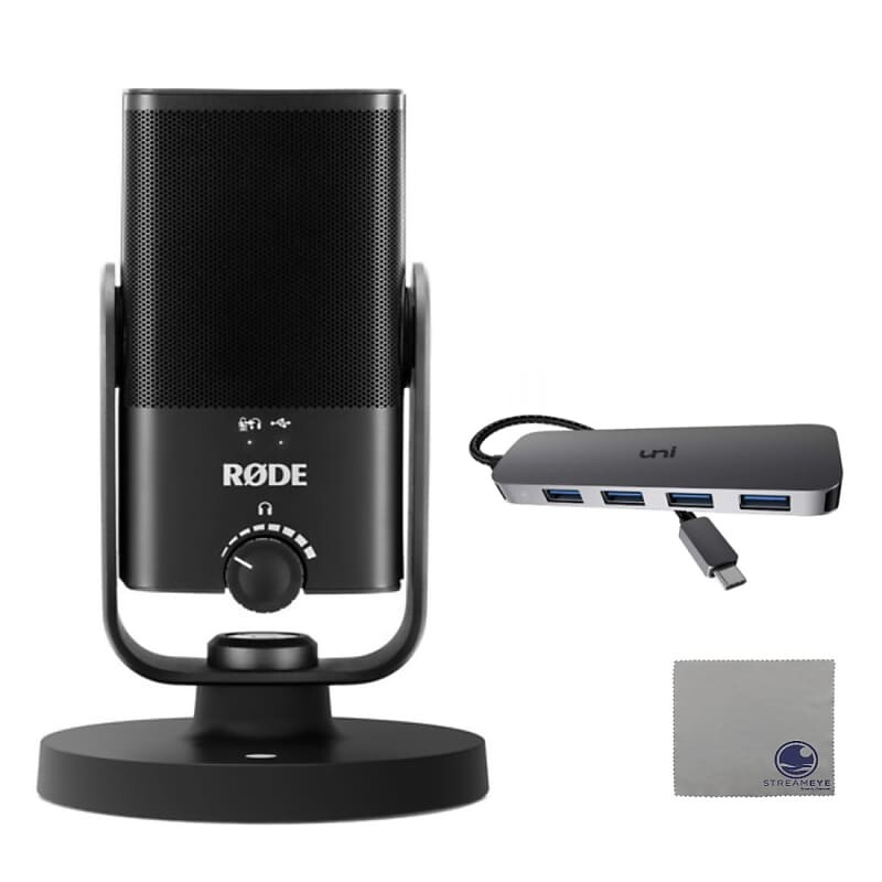 

Микрофон RODE NT-USB Mini, USB-C Hub, Cloth