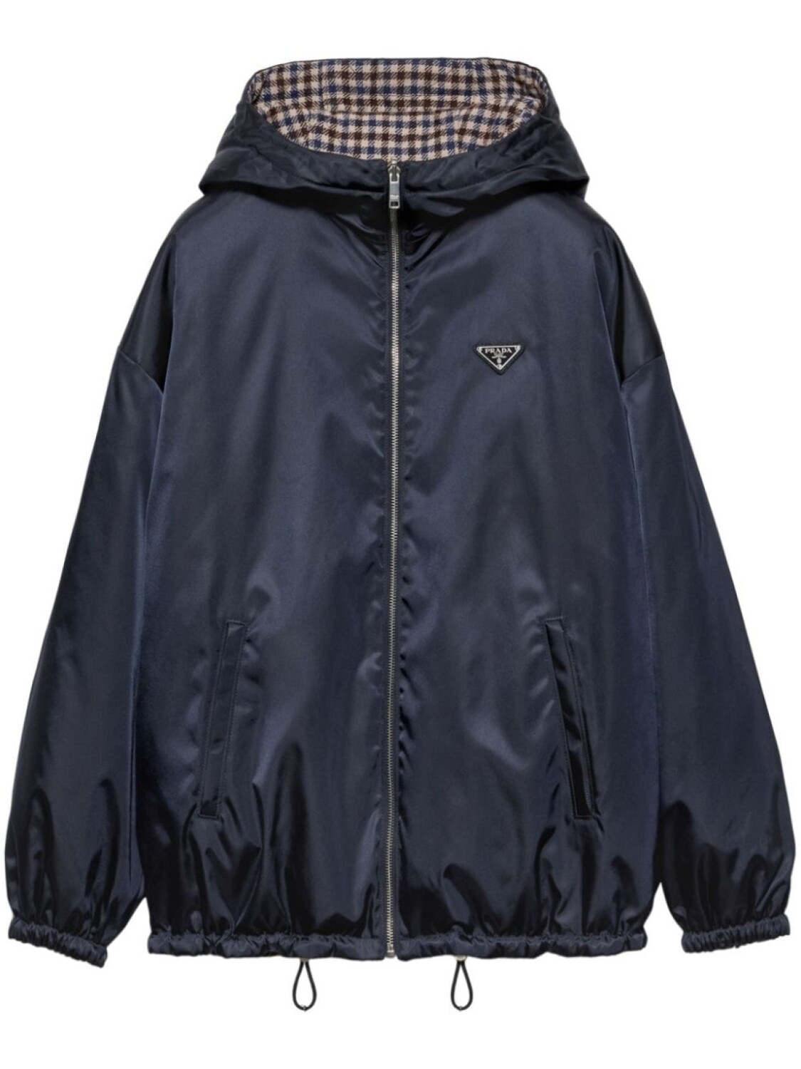 

Prada куртка-блузон Re-Nylon, синий