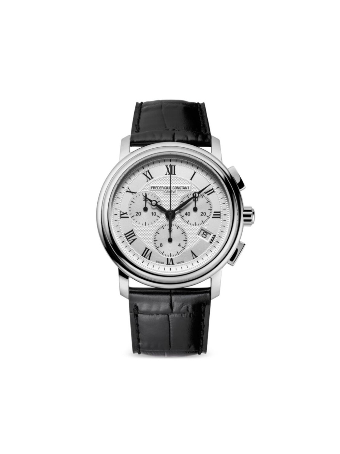 

Frederique Constant наручные часы Classics Quart Chronograph 40 мм, серебристый