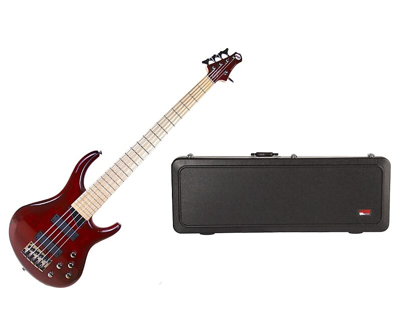 

Басс гитара MTD Kingston Z5 - Trans Cherry w/ Maple FB + Gator Hard Case