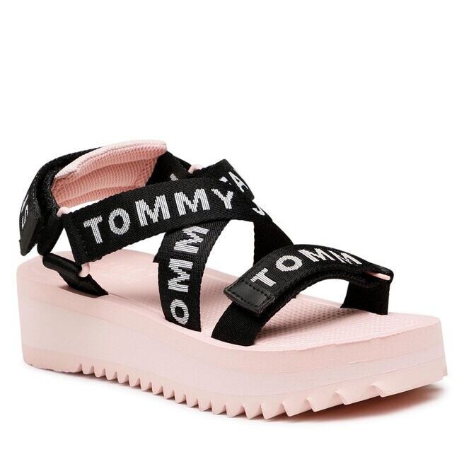 

Сандалии Tommy Jeans FltfrmEva Sndl, черный