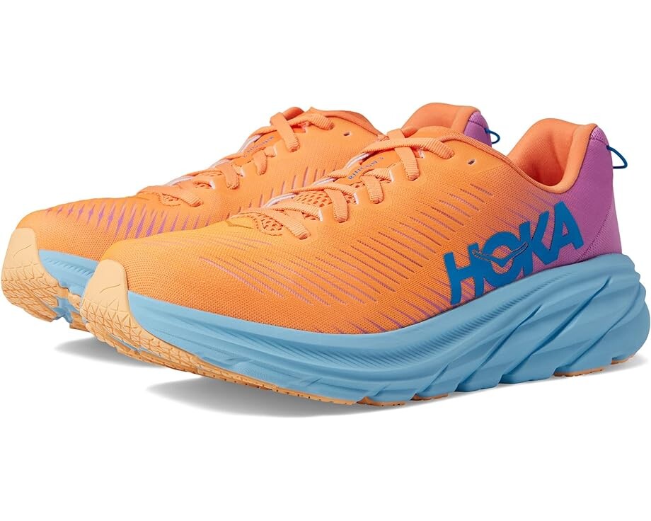 

Кроссовки Hoka Women's Rincon 3, цвет Mock Orange/Cyclamen