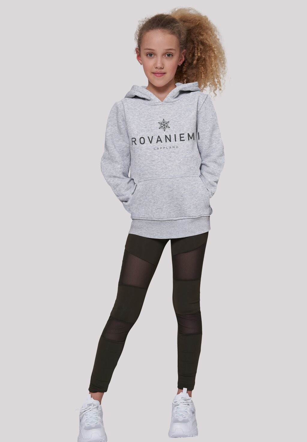 

Толстовка SCHNEEFLOCKE WINTER LAPPLAND F4NT4STIC, цвет heather grey