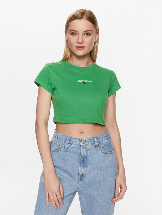 

Футболка стандартного кроя Tommy Jeans, зеленый