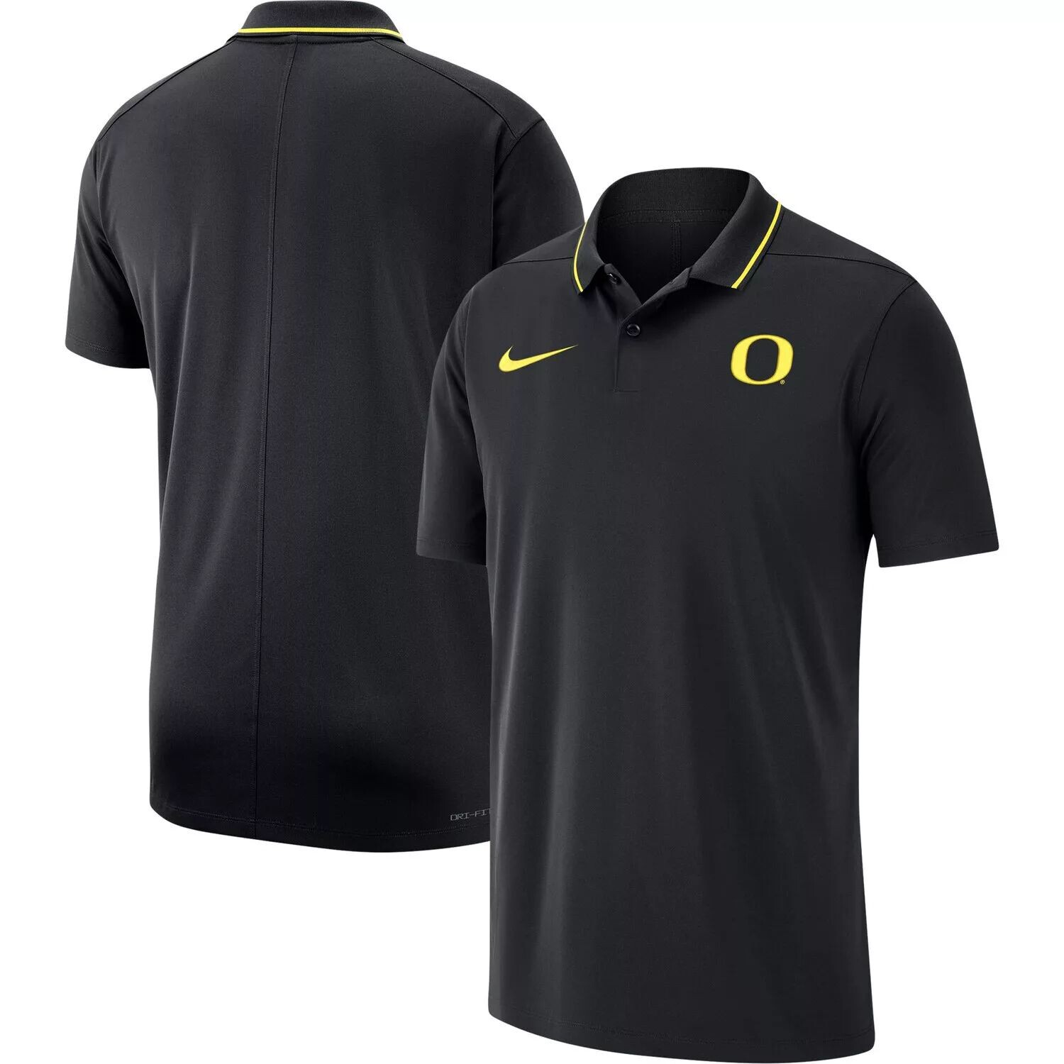 

Мужская футболка-поло Black Oregon Ducks Coaches Performance Nike