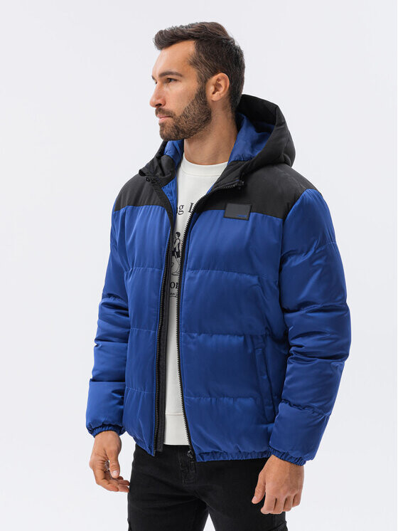 

Зимняя куртка regular fit Ombre, синий