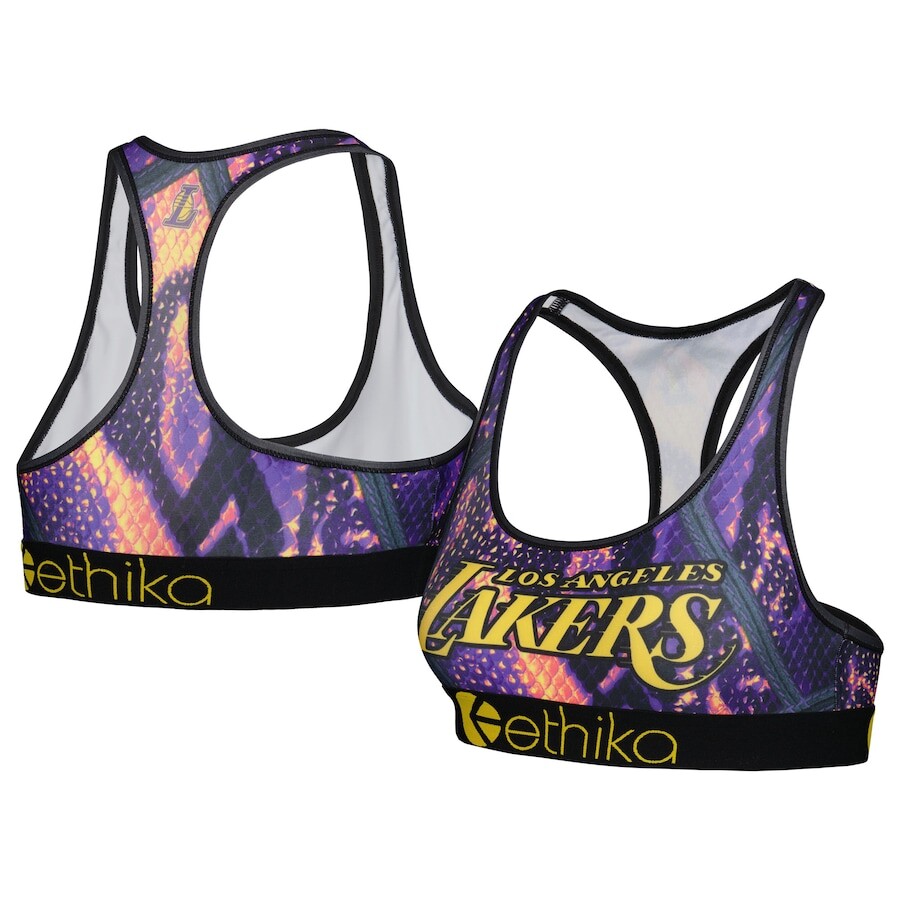 

Спортивный бюстгальтер Ethika Los Angeles Lakers, фиолетовый