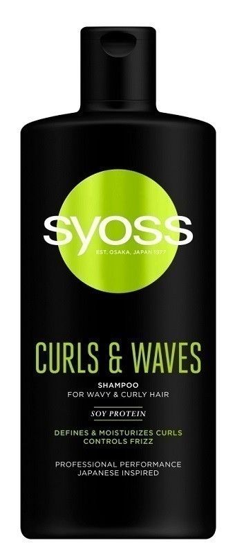 Syoss Curls & Waves шампунь, 440 ml syoss keratin шампунь 440 ml