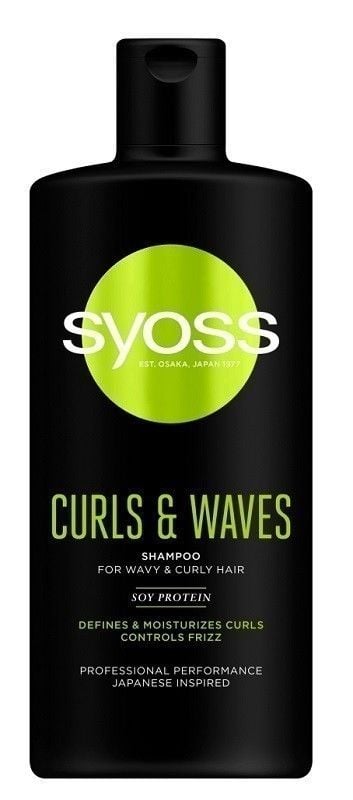 

Syoss Curls & Waves шампунь, 440 ml