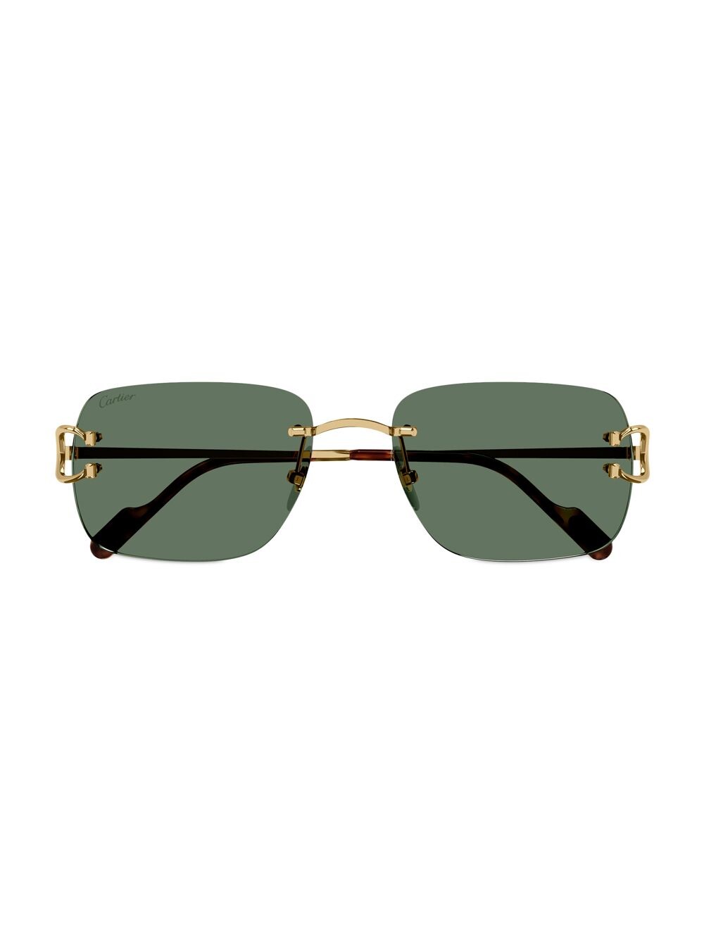 

Солнцезащитные очки Signature C Ct0330s-004 59MM Cartier, золотой