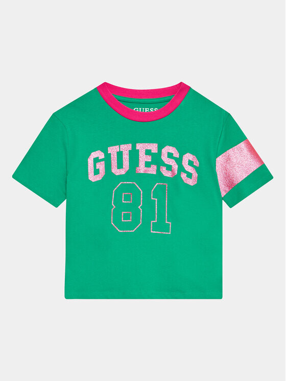 

Футболка стандартного кроя Guess, зеленый