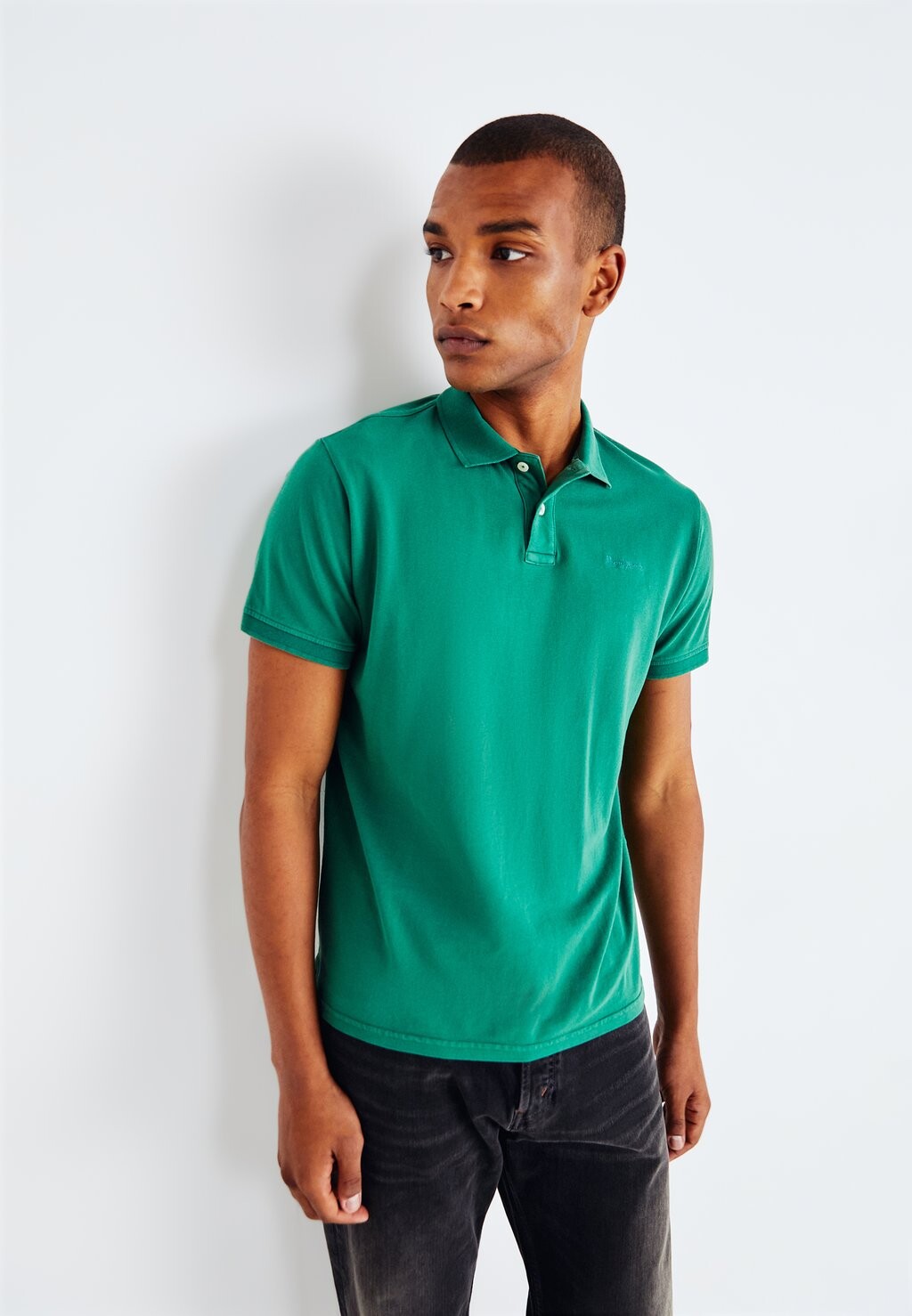 

Рубашка-поло NEW OLIVER Pepe Jeans, цвет jungle green