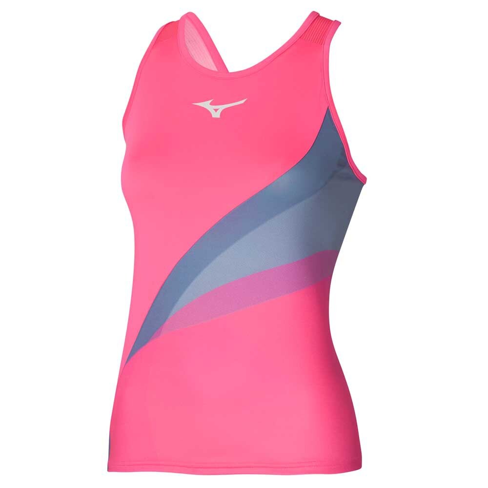

Футболка без рукавов Mizuno Release Printed, розовый