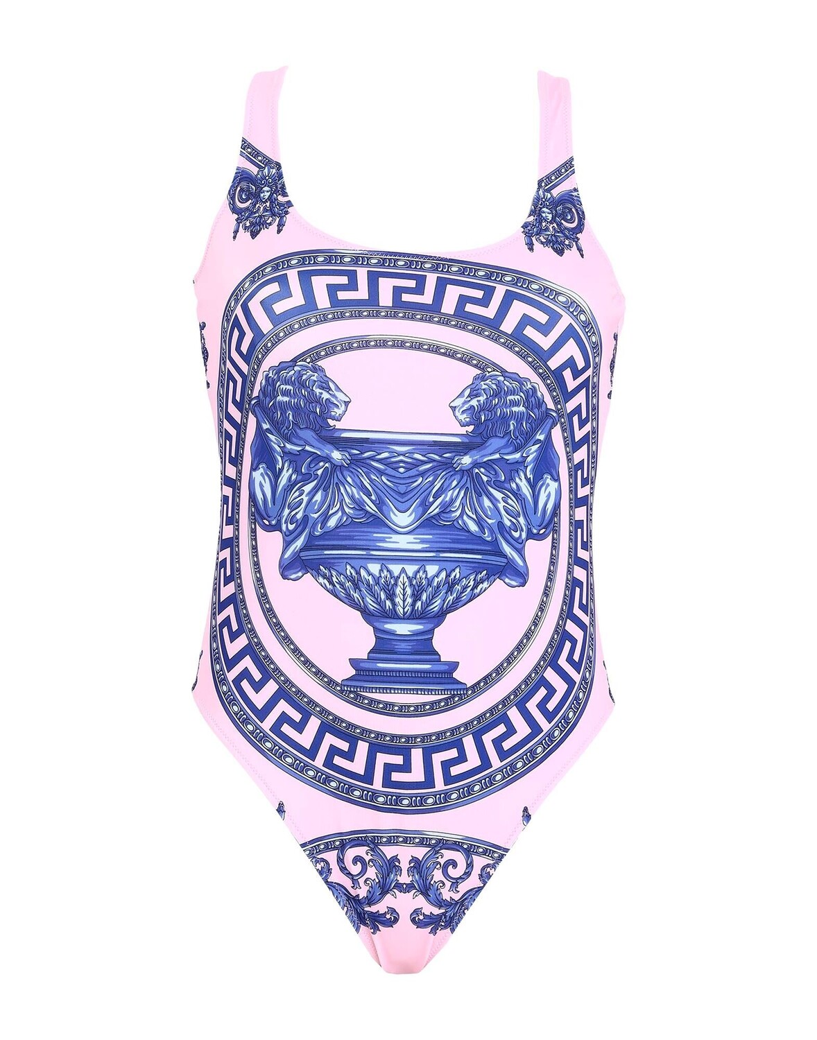 

Цельный купальник Versace, розовый