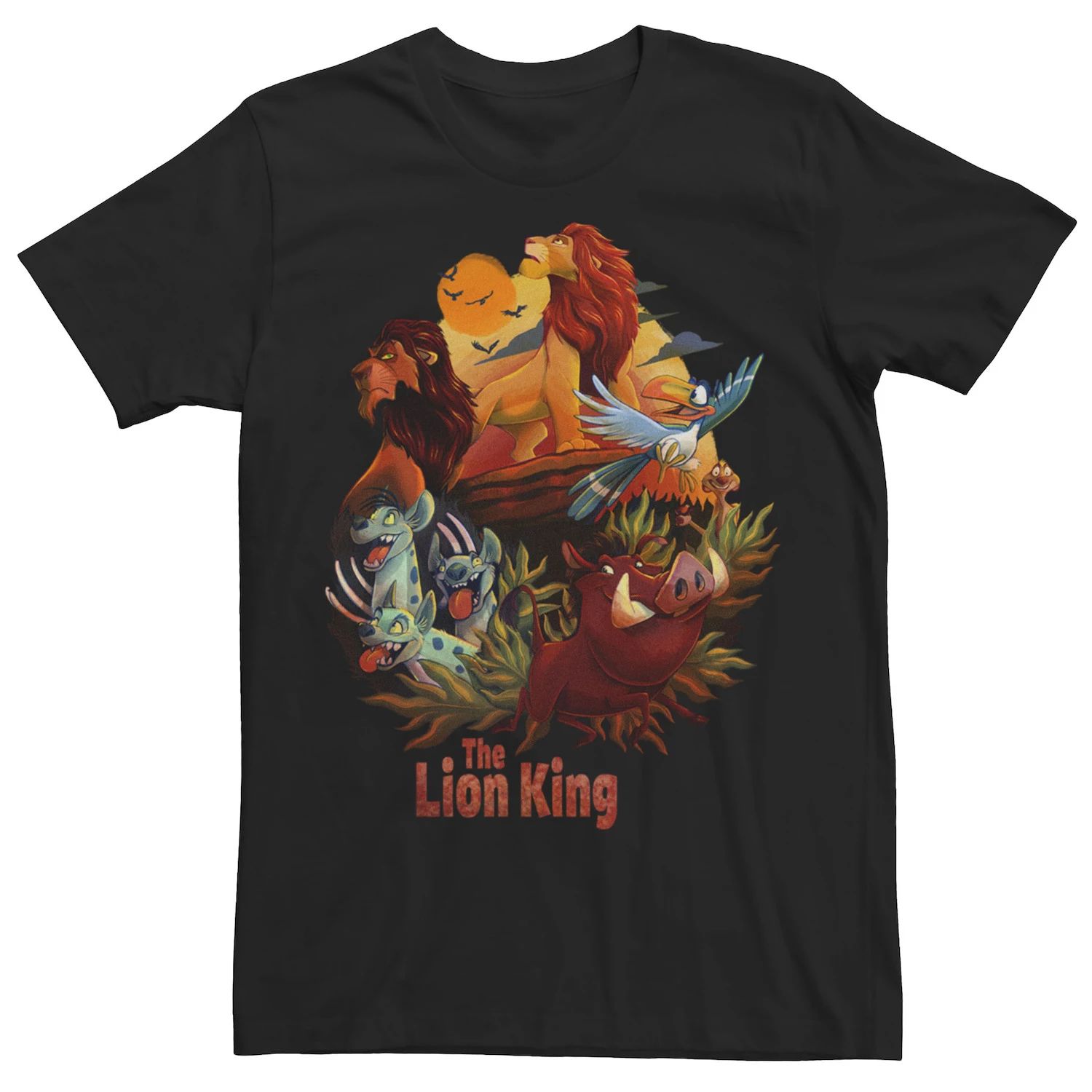 Мужская футболка с плакатом «Король Лев» Disney