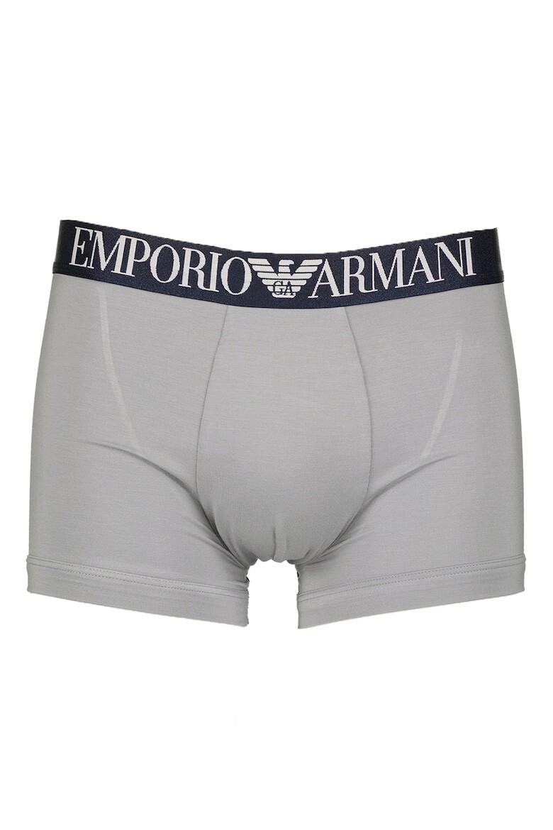 

Боксеры с логотипом на талии Emporio Armani Underwear, бежевый
