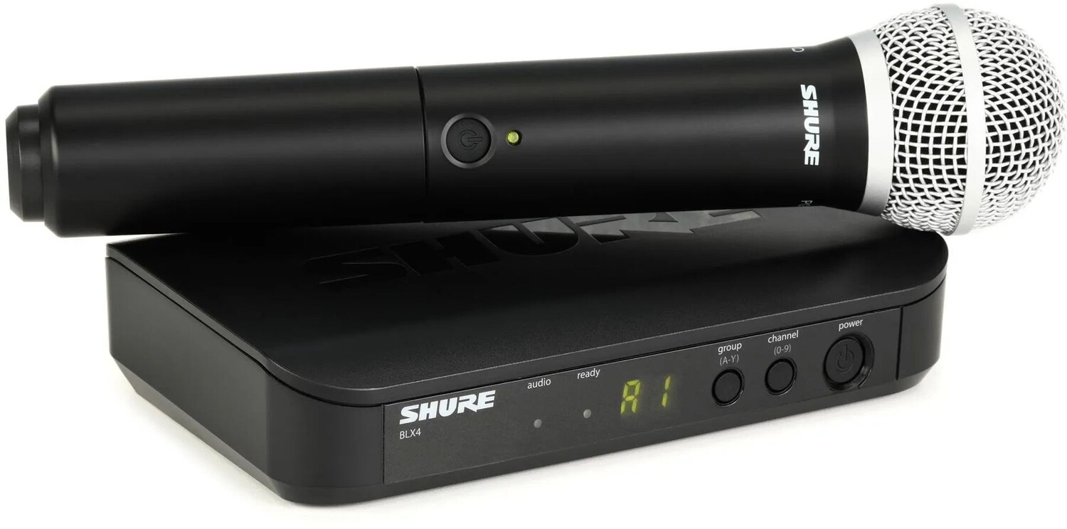 

Беспроводная ручная микрофонная система Shure BLX24/PG58 — диапазон H11