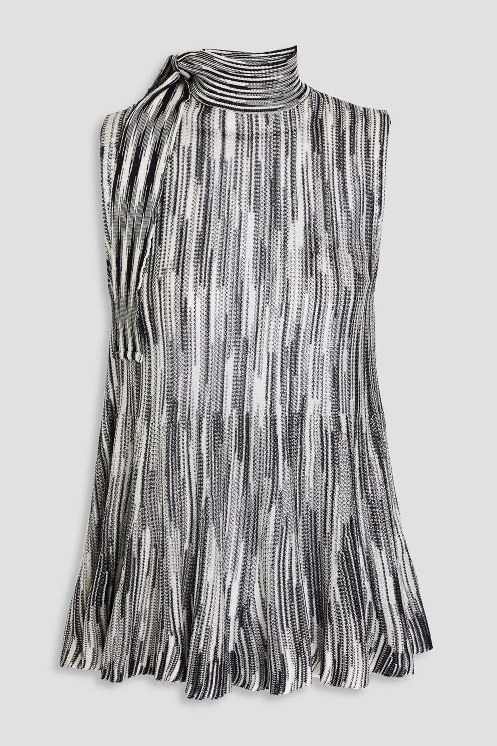 

Водолазка крючком вязанной крючком, окрашенная в космос Missoni, черный