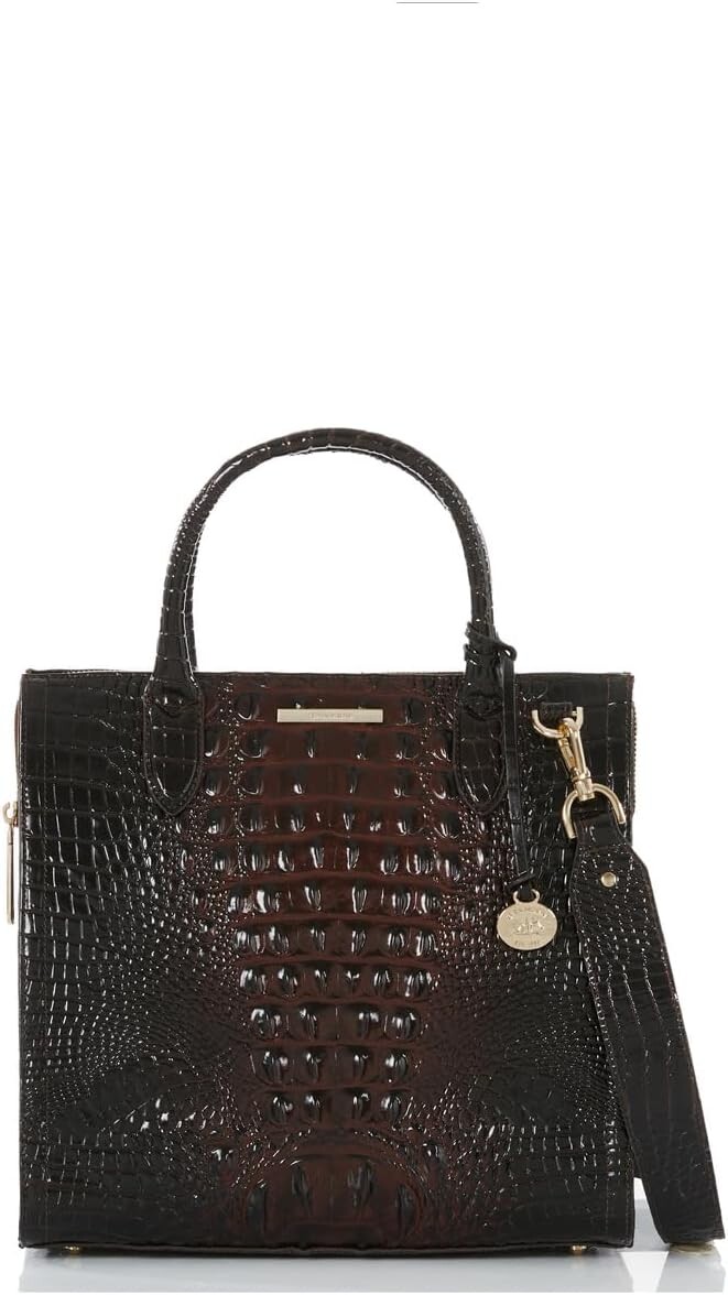 

Сумка Ombre Melbourne Caroline Satchel Brahmin, цвет Cocoa