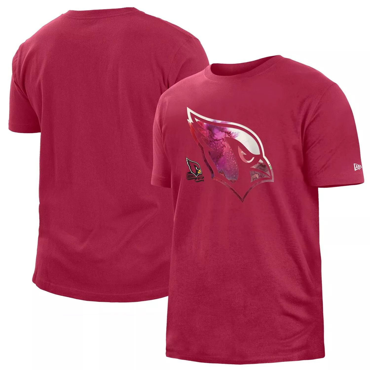 

Мужская красная футболка Arizona Cardinals 2022 Sideline Ink Dye New Era, Красный, Мужская красная футболка Arizona Cardinals 2022 Sideline Ink Dye New Era