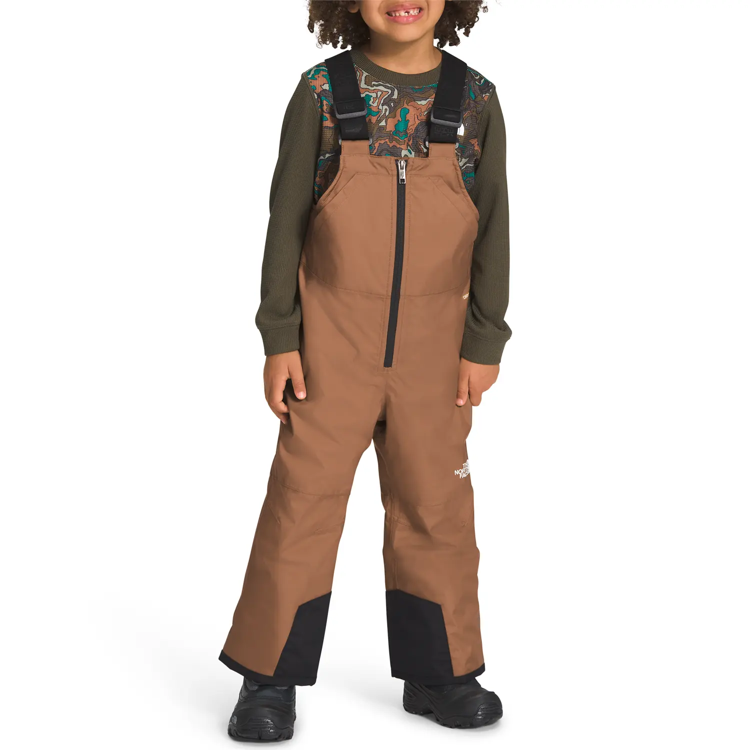 

Горнолыжные брюки с подтяжками The North Face Freedom Insulated, коричневый