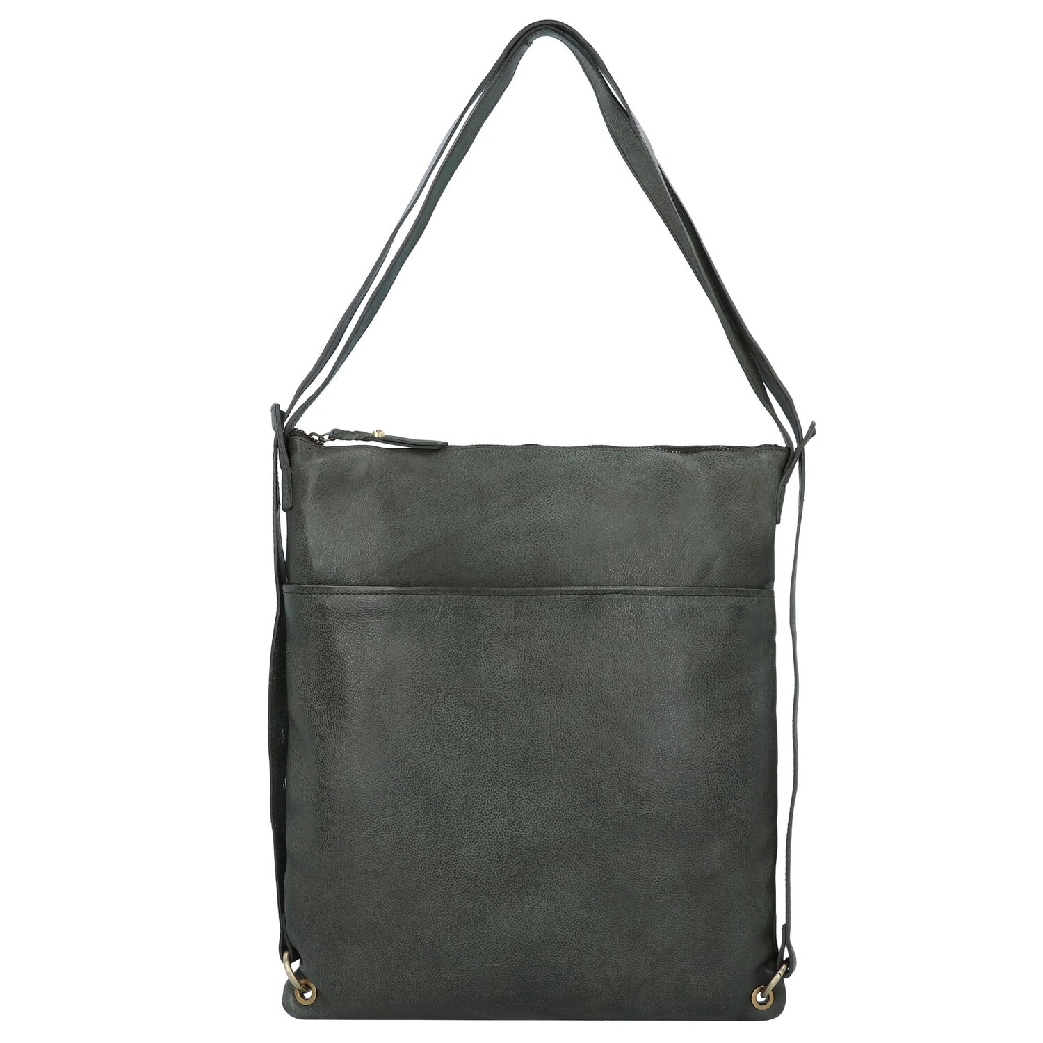 

Сумка через плечо TASCHENDIEB Kohlmarkt 3 Leder 35 cm, оливковый