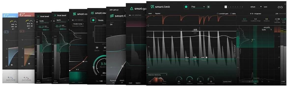 

Коллекция плагинов Sonible Studio Bundle