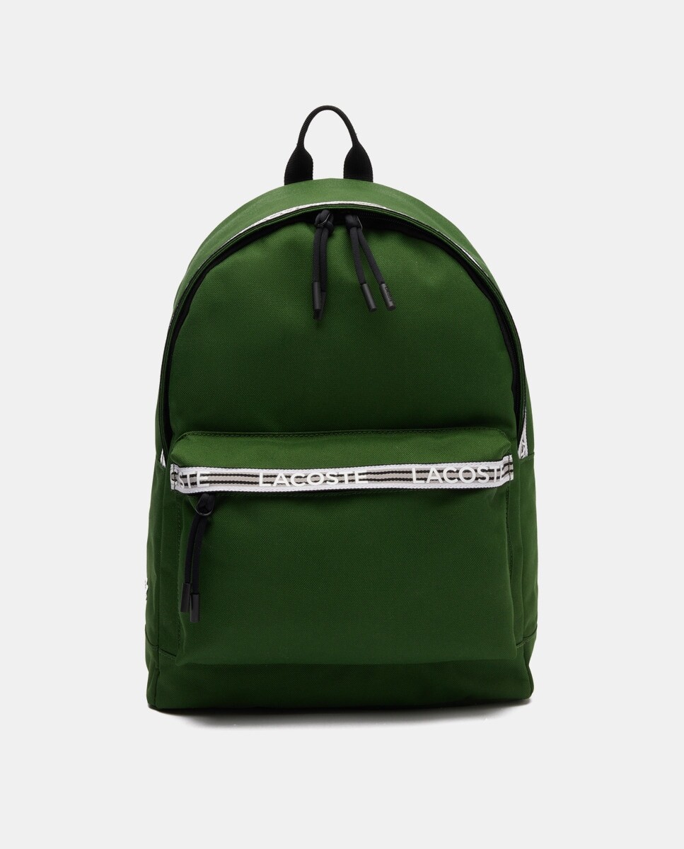 

Рюкзак Neocroc с лямками с логотипом и застежкой-молнией Lacoste, зеленый