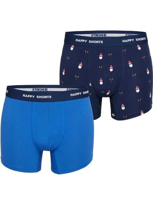 

Ретро брюки на рождество Happy Shorts, синий