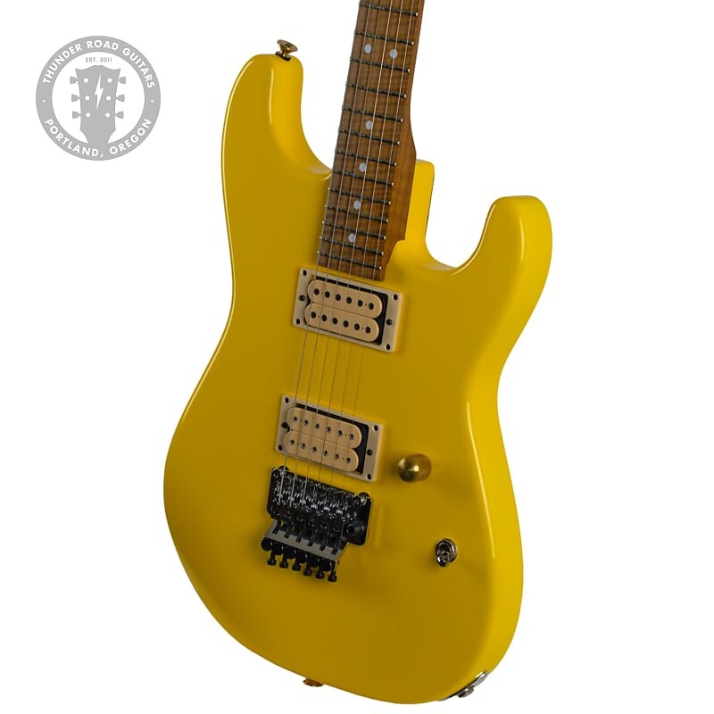 

Электрогитара Charvel Custom Shop San Dimas HH FR Graffiti Yellow