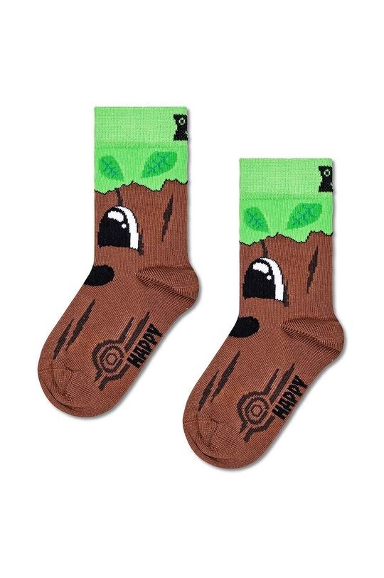 

Детский носок «Счастливое дерево» Happy Socks, коричневый